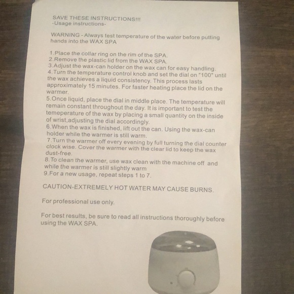 Black Easkep Wax Warmer - Picture 10 of 10